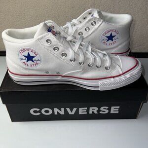 Converse CTAS Malden Street Mid Canvas White Men’s Size 12 Unisex A00812F NEW